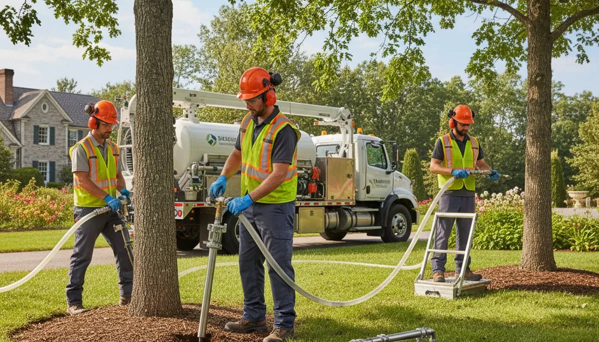 Professional tree fertilizing service in Oak Park, IL for healthier, stronger trees