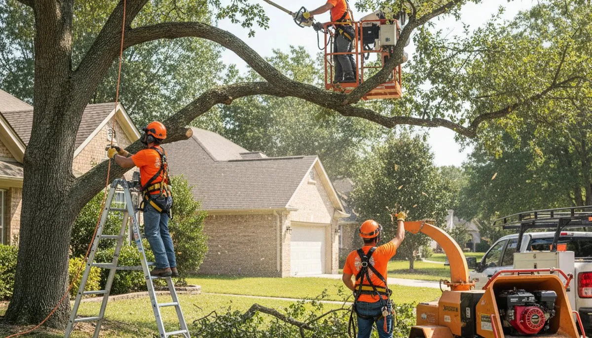Tree trimming crew serving Oak Park, IL for safer, healthier trees and property care