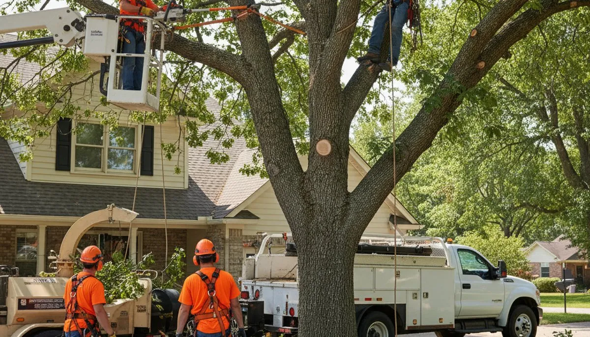 Professional tree trimming service in Oak Park, IL by Arbor Tree Care